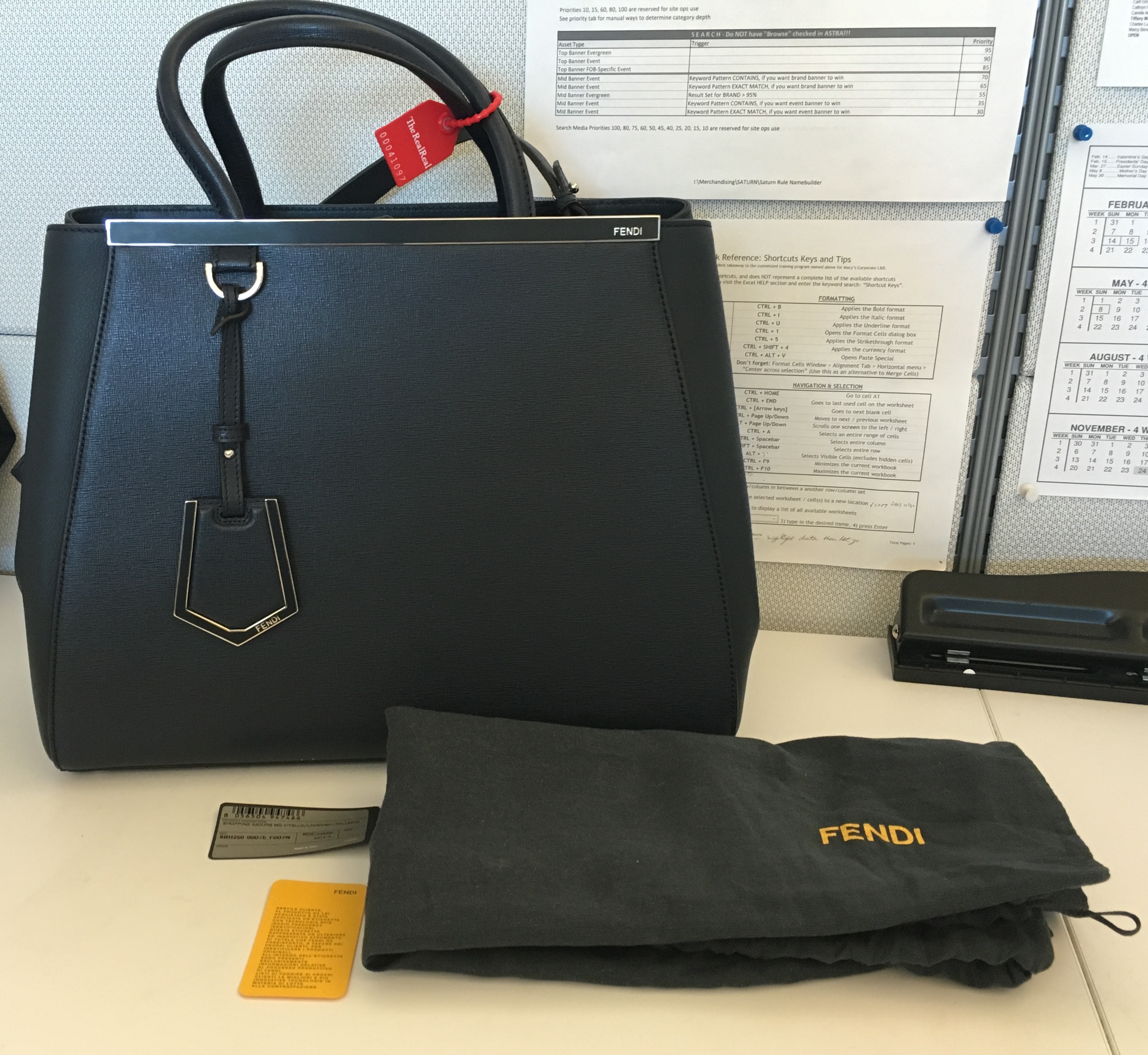 The RealReal Fendi 2jours