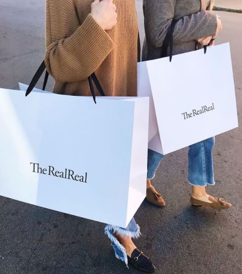 Girls with The RealReal Bags