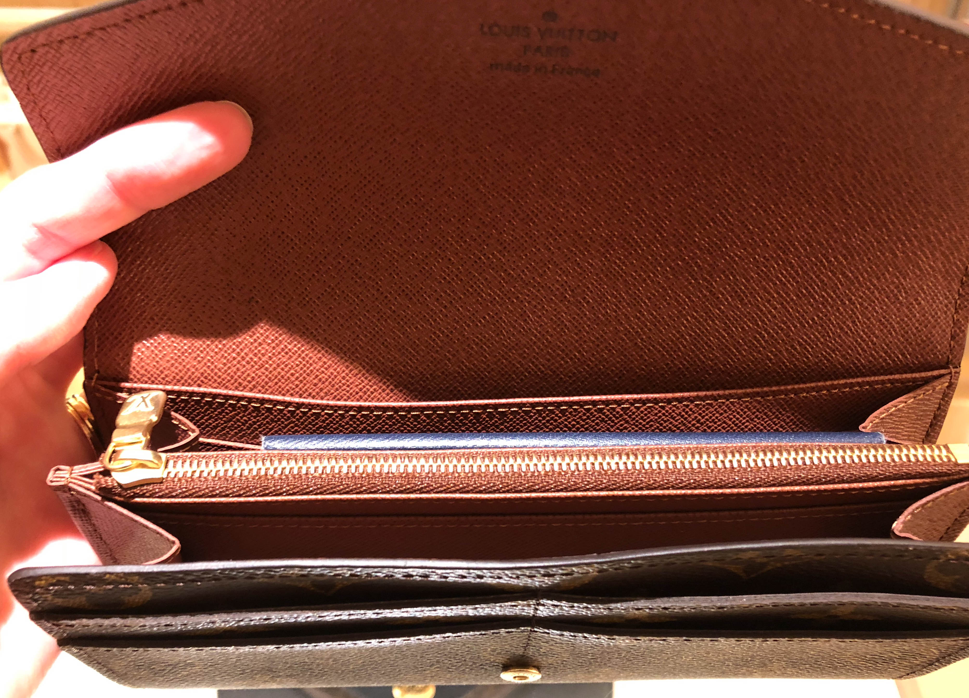 Emilie Wallet with American Passport