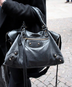 Balenciaga City in Lamb- well worn