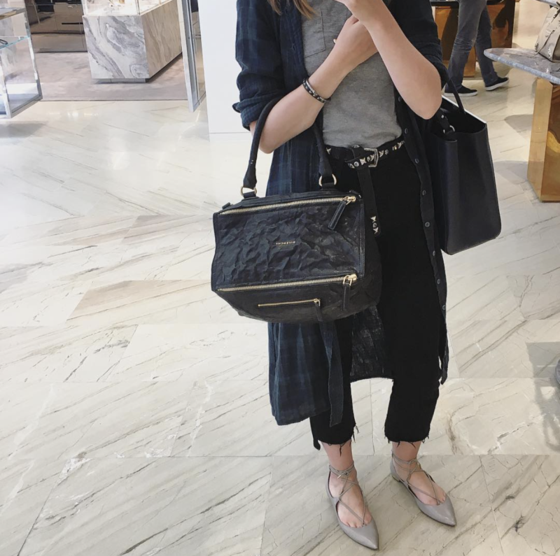 Givenchy Pandora at Barneys in Sheepskin