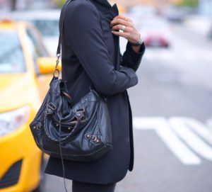 Balenciaga City in Lamb- well worn